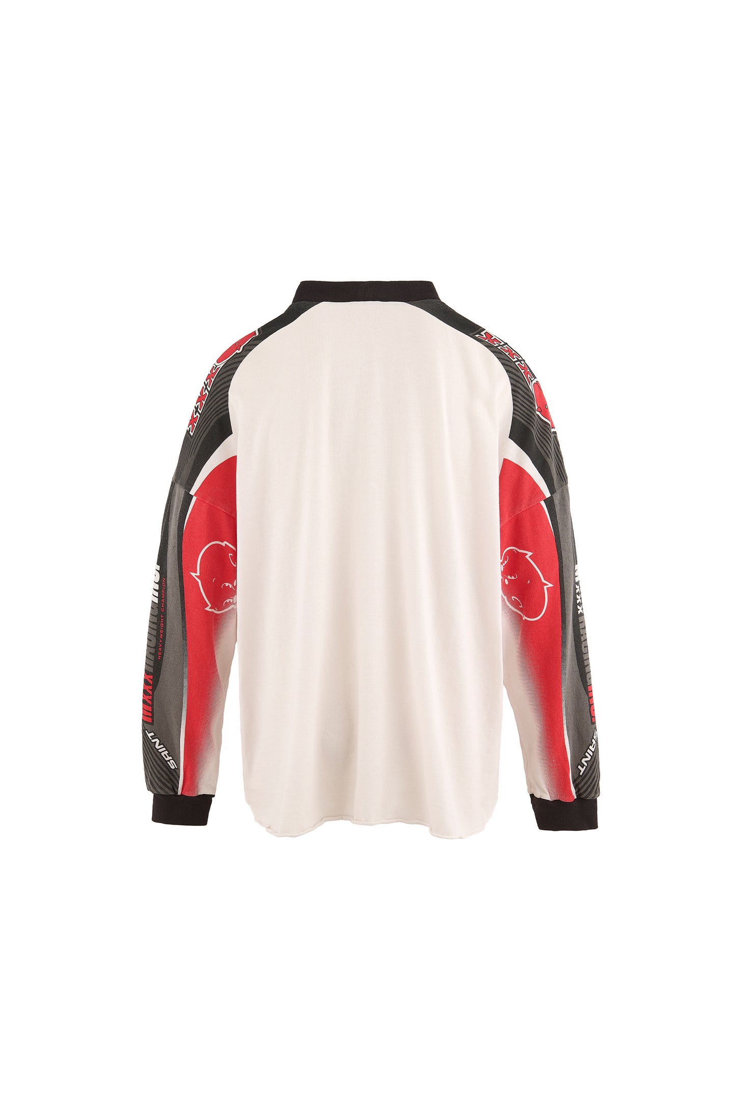 LS TEE/MORTOR CYCLE/WHITE