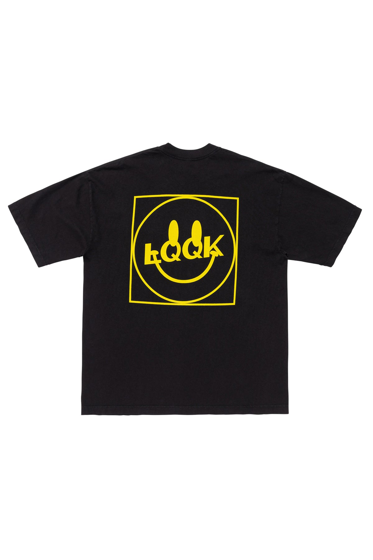 LQQK Smiley logo Pocket tee