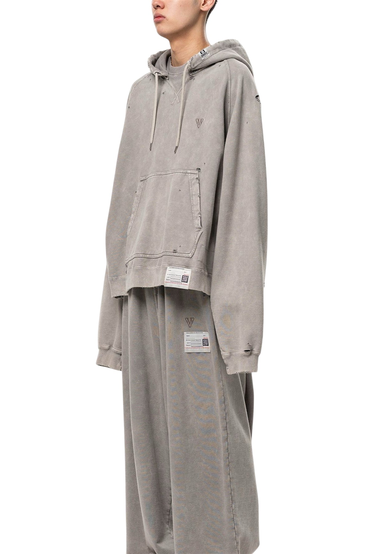 BLEACHED SWEAT HOODI