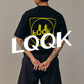 LQQK Smiley logo Pocket tee