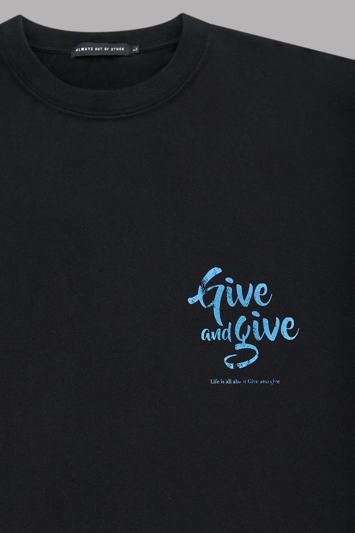 GIVE & GIVE L/S TEE