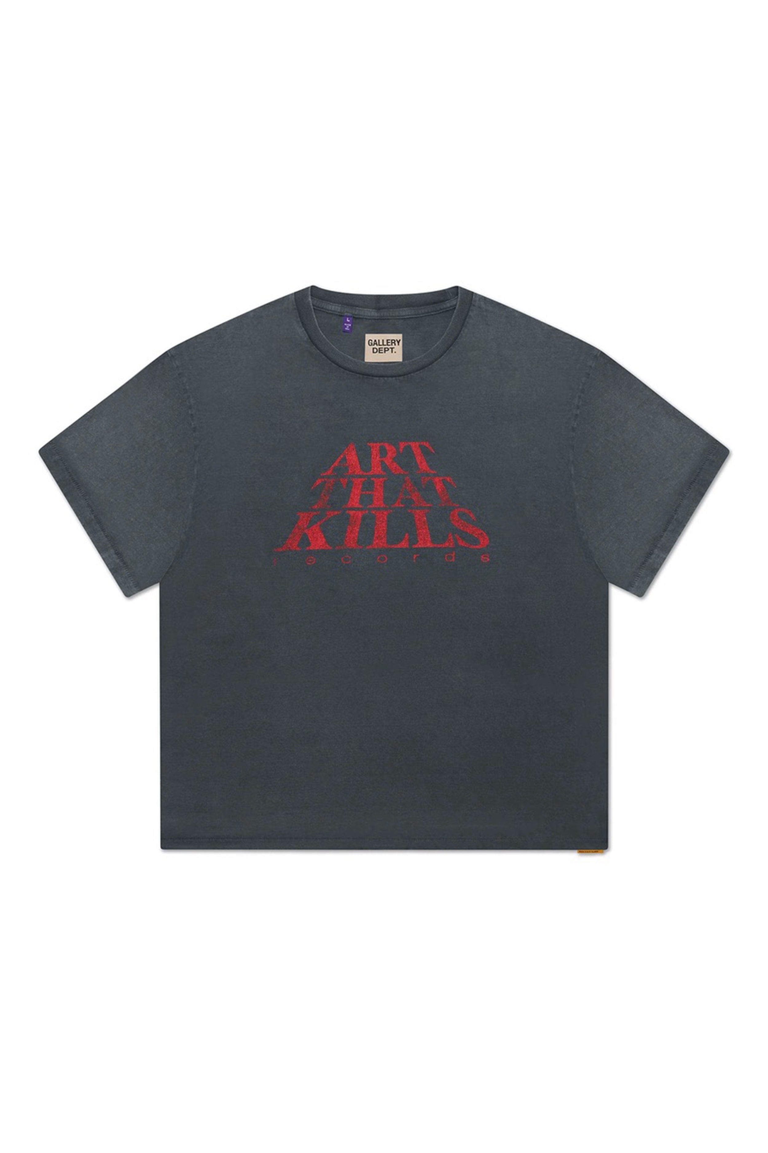 トップス gallery dept 楽天市場】GALLERY DEPT.ZIP TEEギャラリー デプト スカル ダメージT