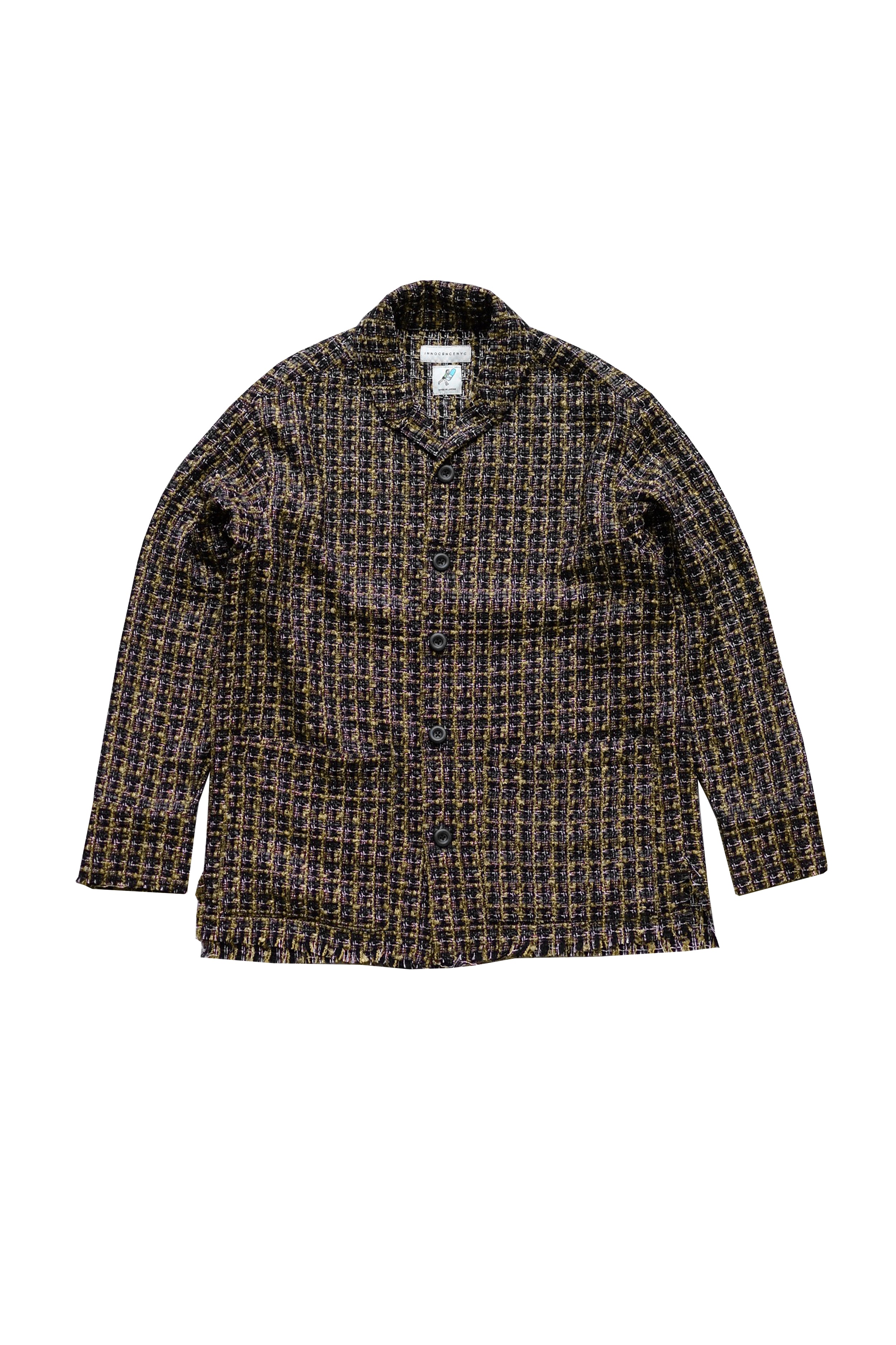 Innocence NYC / TWEED SHIRT JACKET – elephants