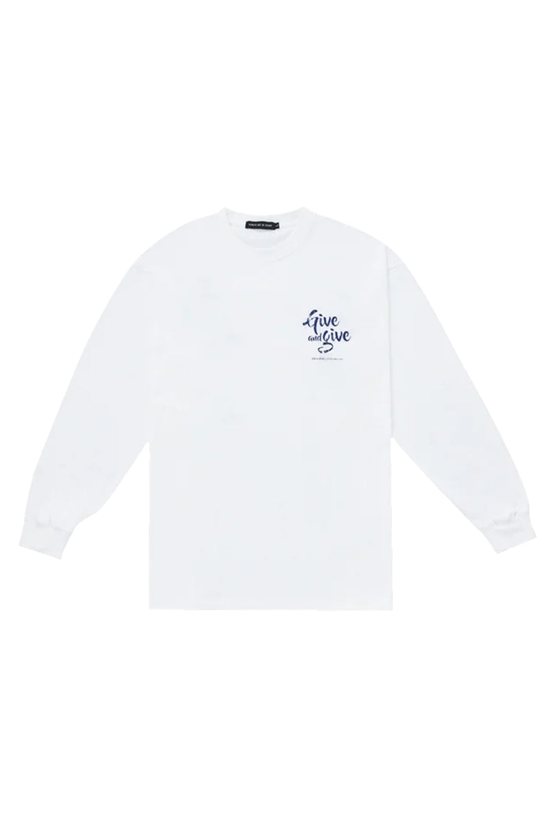 GIVE & GIVE L/S TEE