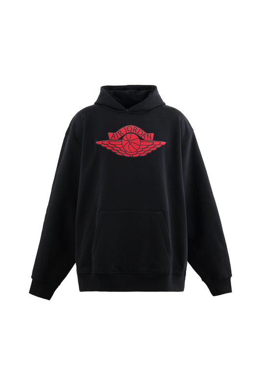 M J SM FLC HOODIE/BLACK
