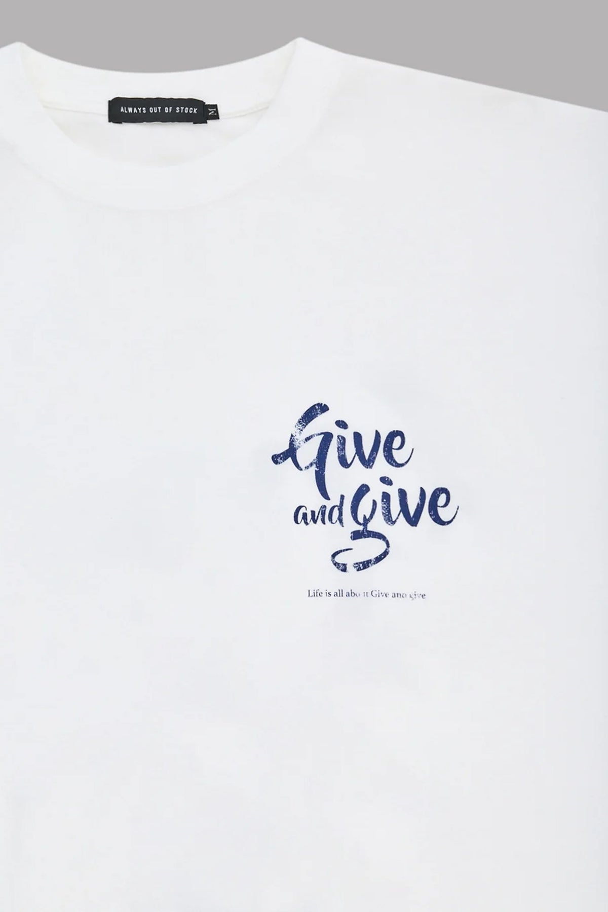GIVE & GIVE L/S TEE