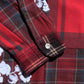 CHECK LS SHIRT/RED
