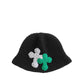 3D cross knit hat