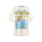 BAPE_SS T-SHIRT/POOL/WHITE
