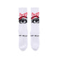 SOCKS/EYE/WHITE