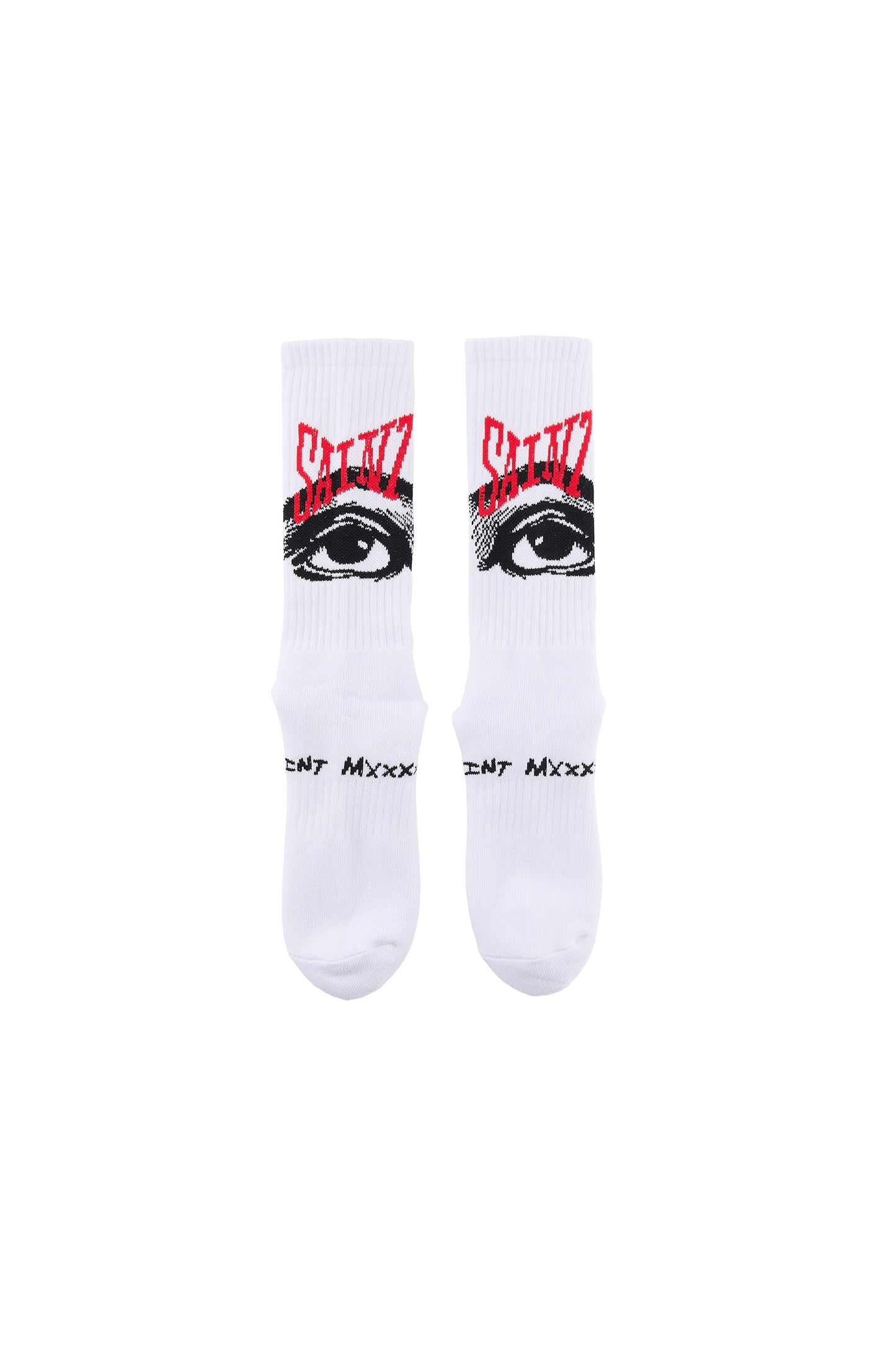 SOCKS/EYE/WHITE