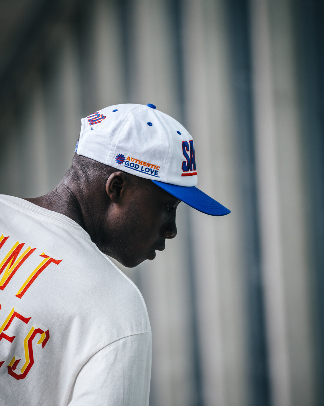 Saint Mxxxxxx / CAP/SAINT/WHITE+BLUE – elephants