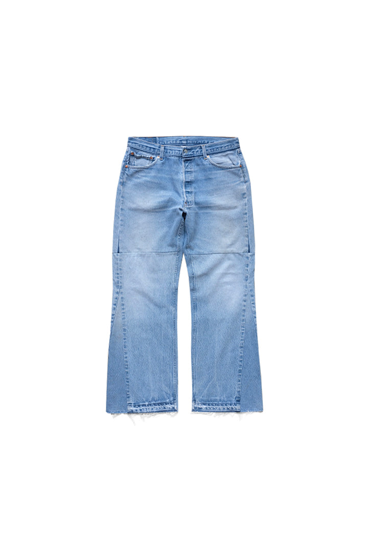 DENIM WIDW FLARE/BLUE