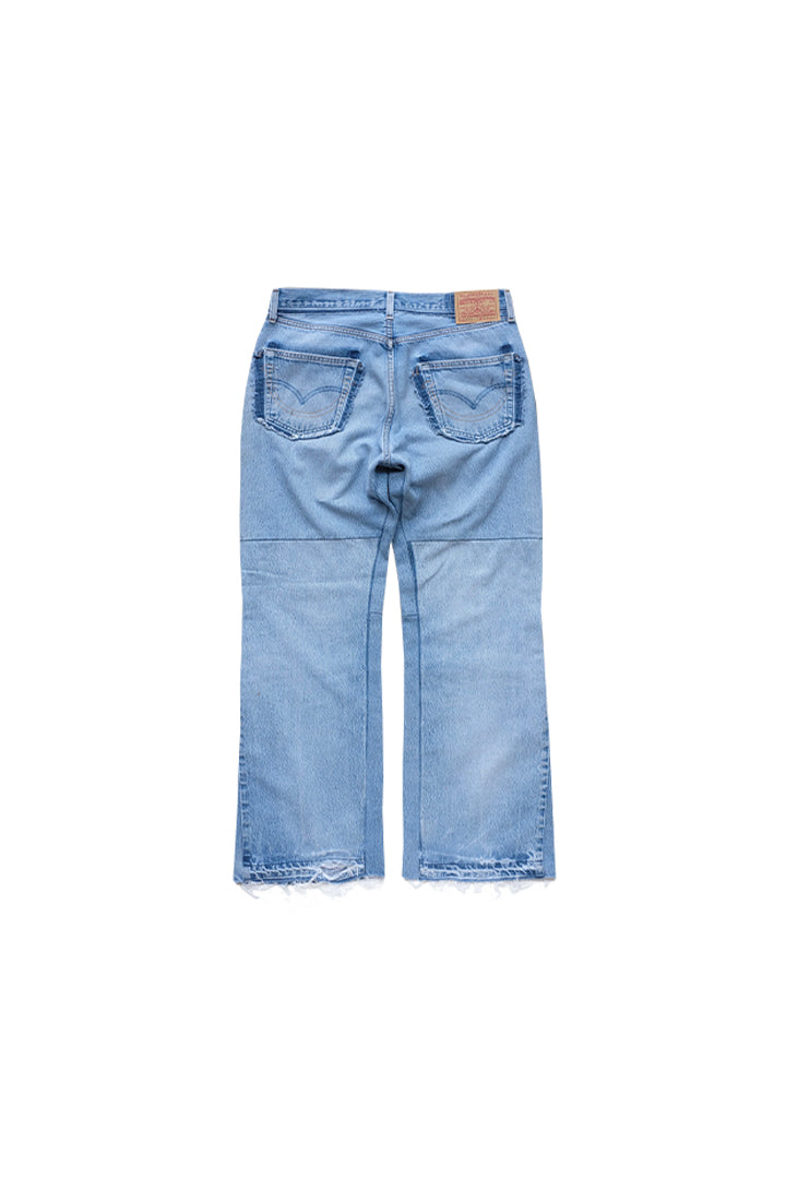 DENIM WIDW FLARE/BLUE