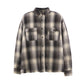 BB_FLANNEL SHIRT/ CHECK/BLACK
