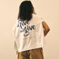 GIVE & GIVE L/S TEE