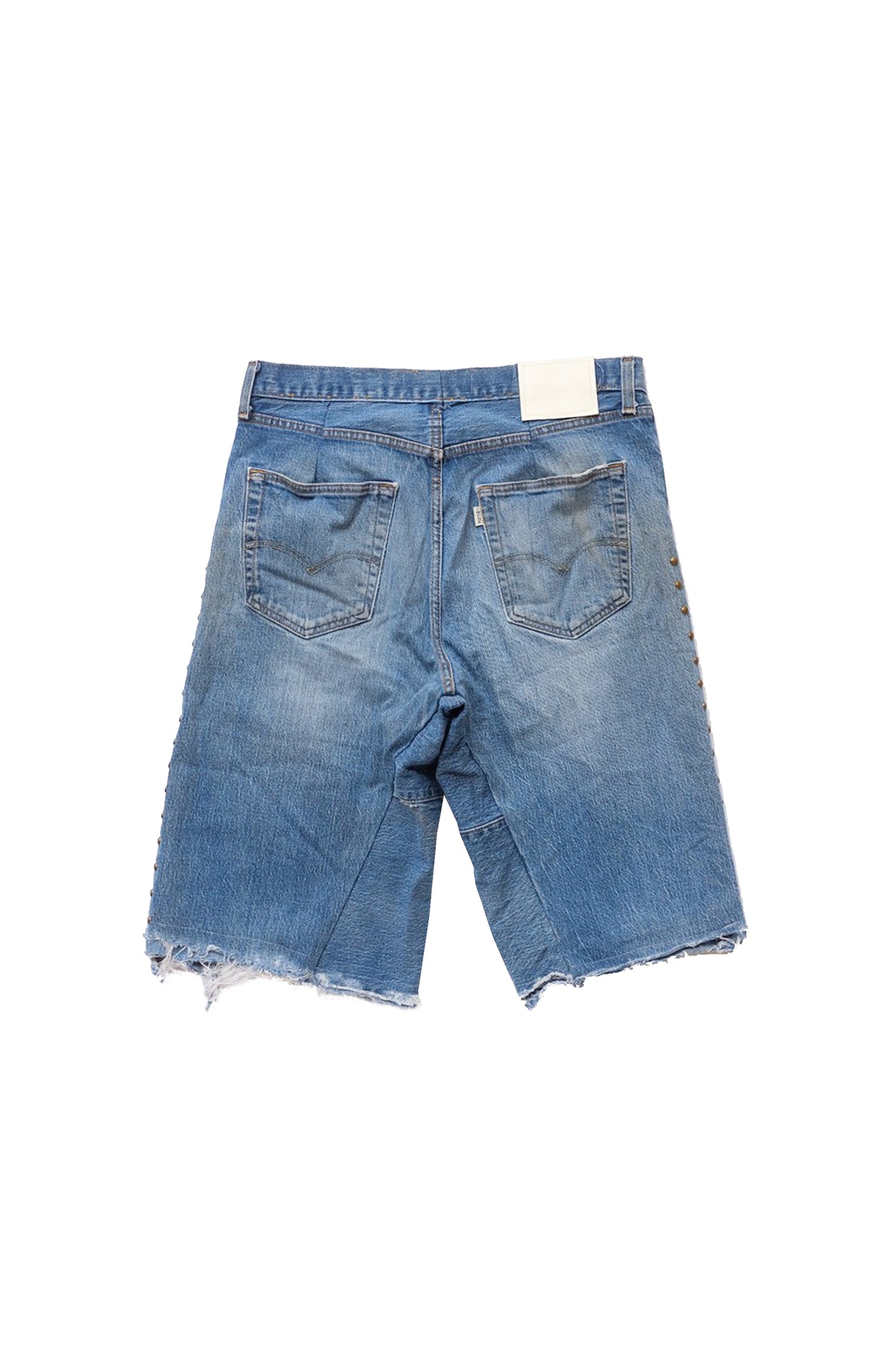 BAGGY STUDS DENIM  SHORTS