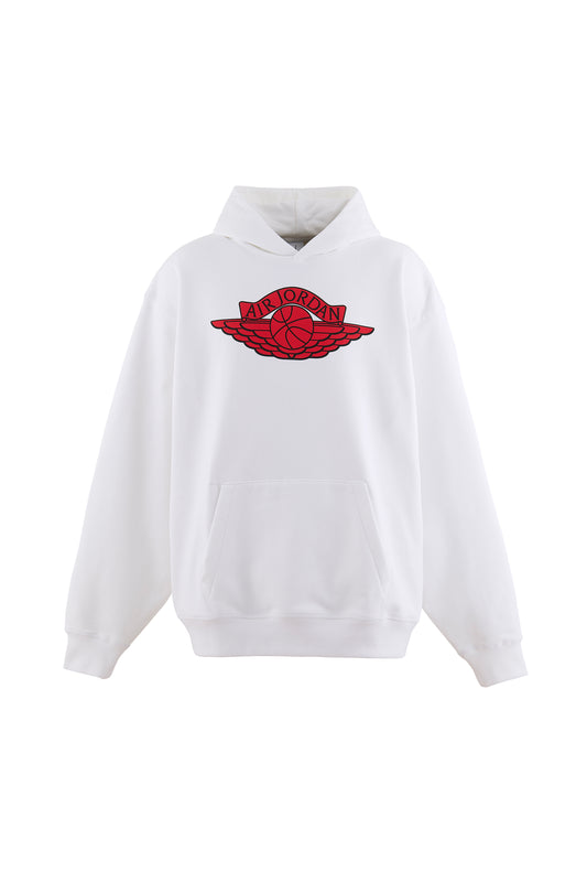 M J SM FLC HOODIE/WHITE