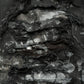 DESTROY LEATHER DENIM PANTS