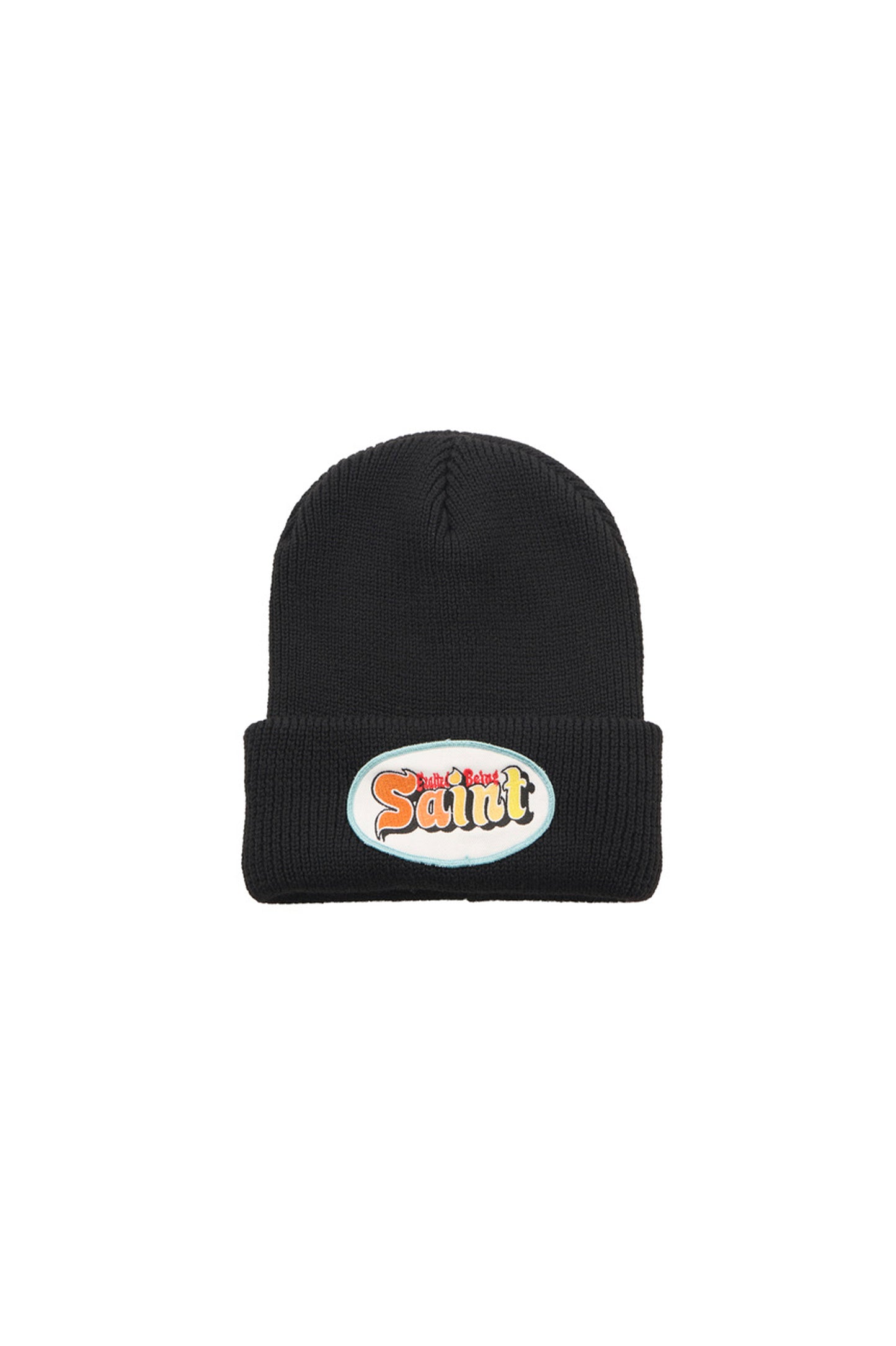 KNIT CAP/SAINT/BLACK