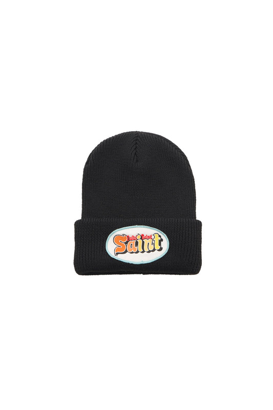KNIT CAP/SAINT/BLACK
