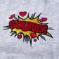Red Comic Sound Sweatshirt