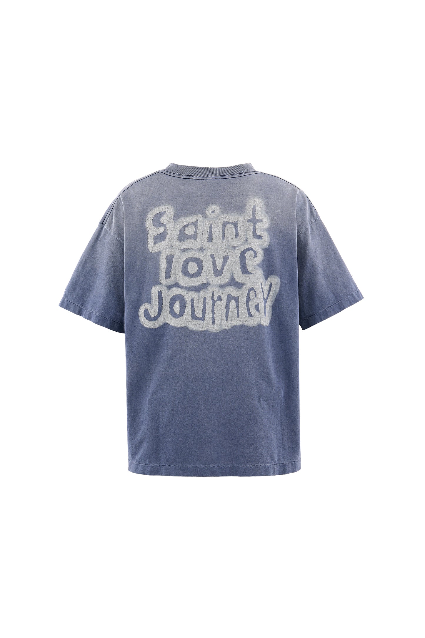 SS T-SHIRT/SAINT SERVICE/NAVY