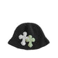 3D cross knit hat