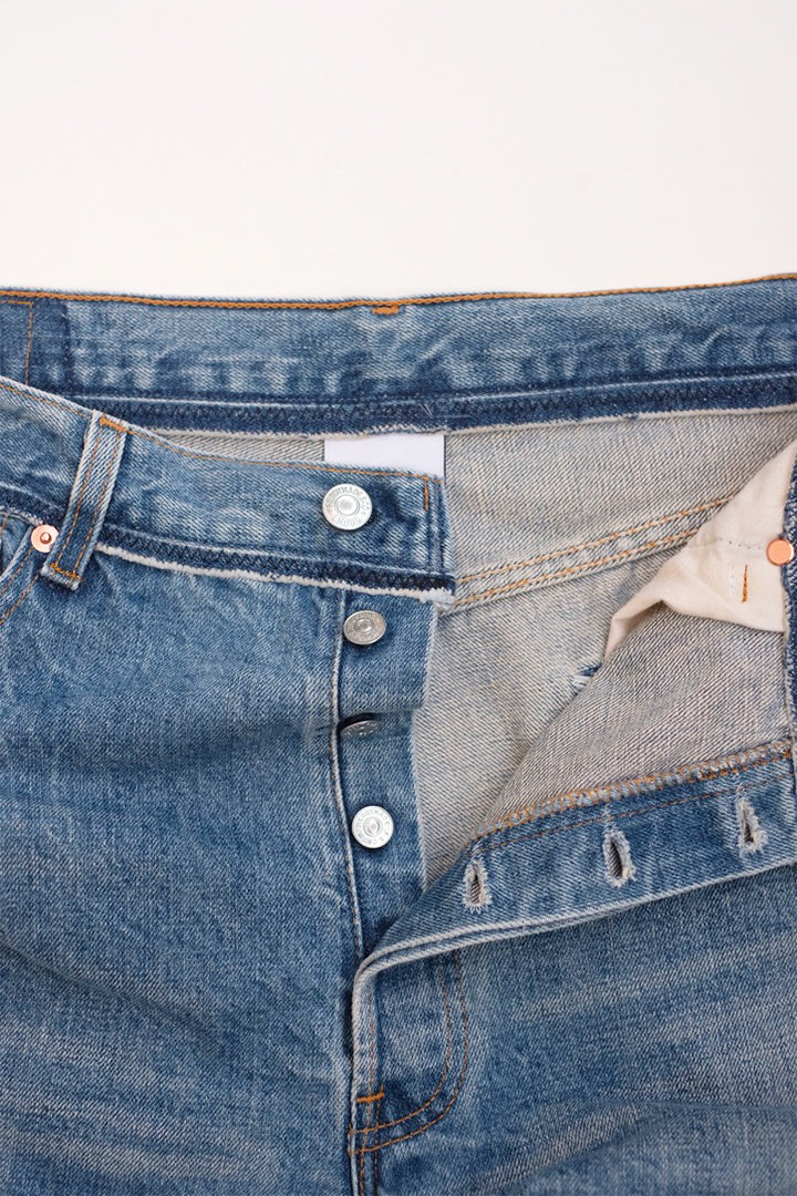 DENIM WIDW FLARE/BLUE