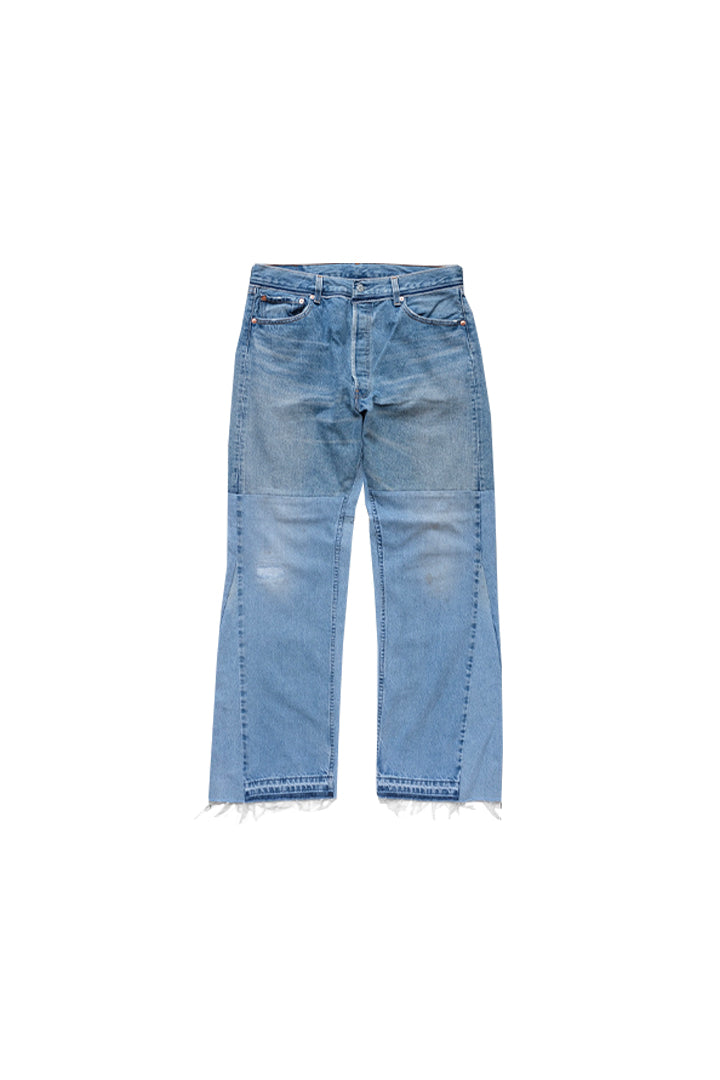 DENIM WIDW FLARE/BLUE