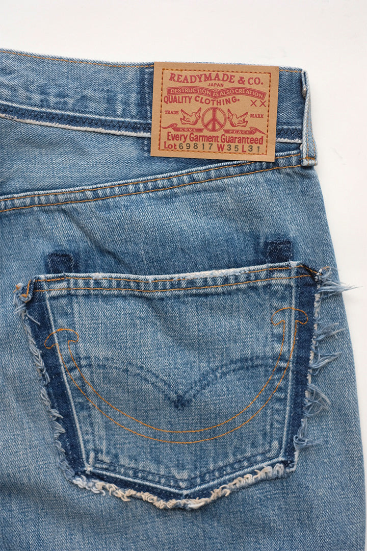 DENIM WIDW FLARE/BLUE