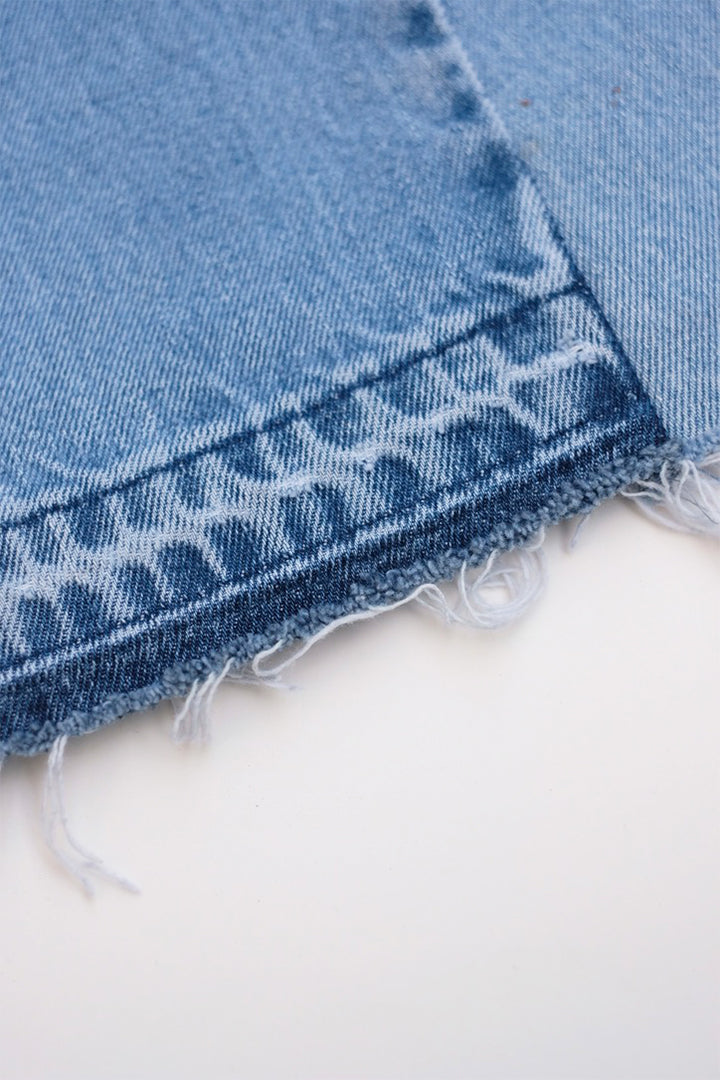 DENIM WIDW FLARE/BLUE