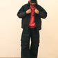 NINE POCKET WIDE FATIGUE PANTS