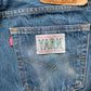 3D cross knit Denim