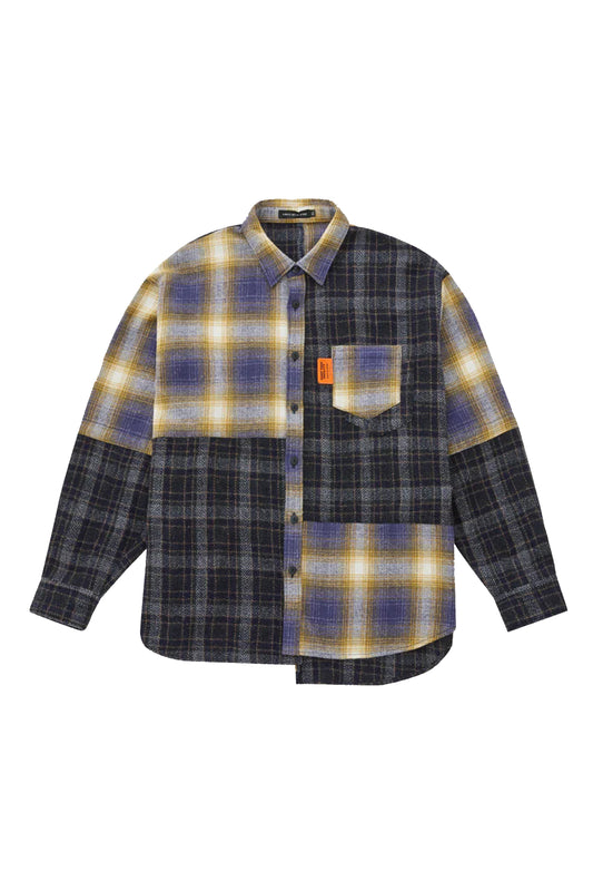 L/S CRAZY CHECK SHIRT