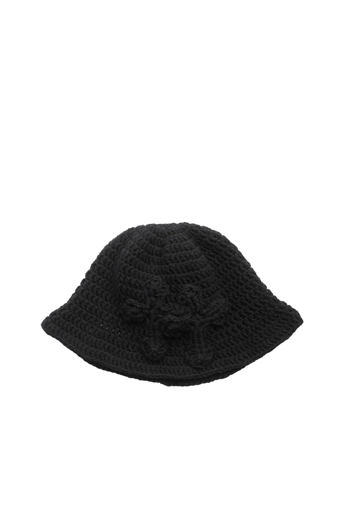 3D cross knit hat