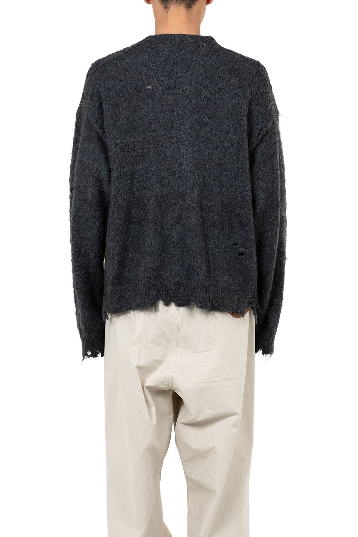 MOHAIR KNIT CARDIGAN