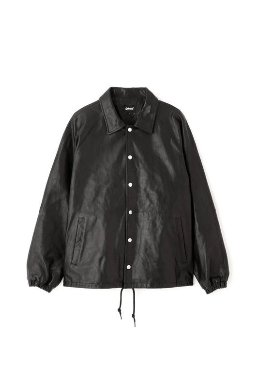LEATHER COACH JACKET
