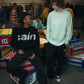 MOHAIR CREW KNIT/SAINT/BLACK