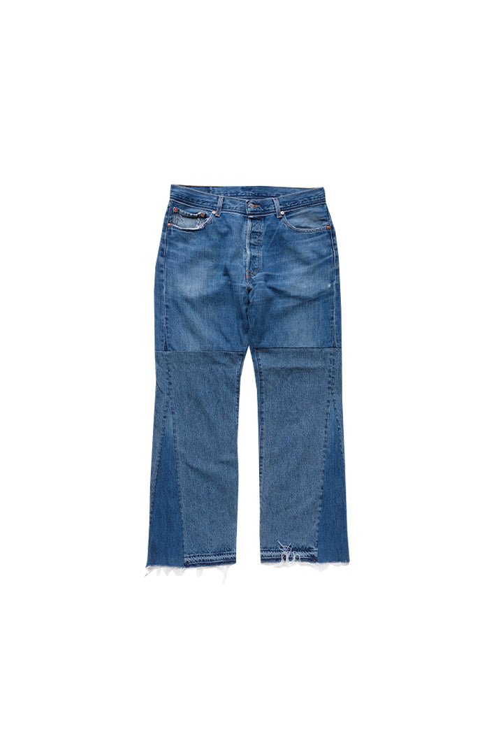 DENIM WIDW FLARE/BLUE