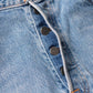 3D cross knit Denim