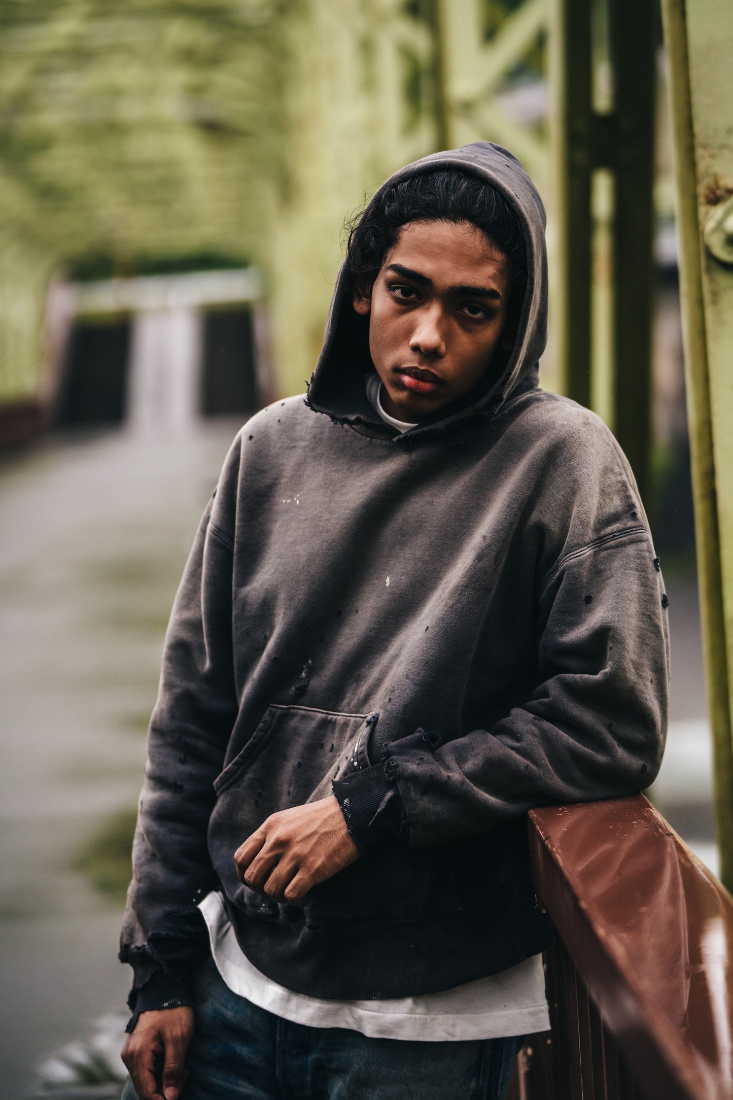 BB_DBL FACE HOODIE/SAINT