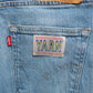 3D cross knit Denim