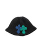 3D cross knit hat