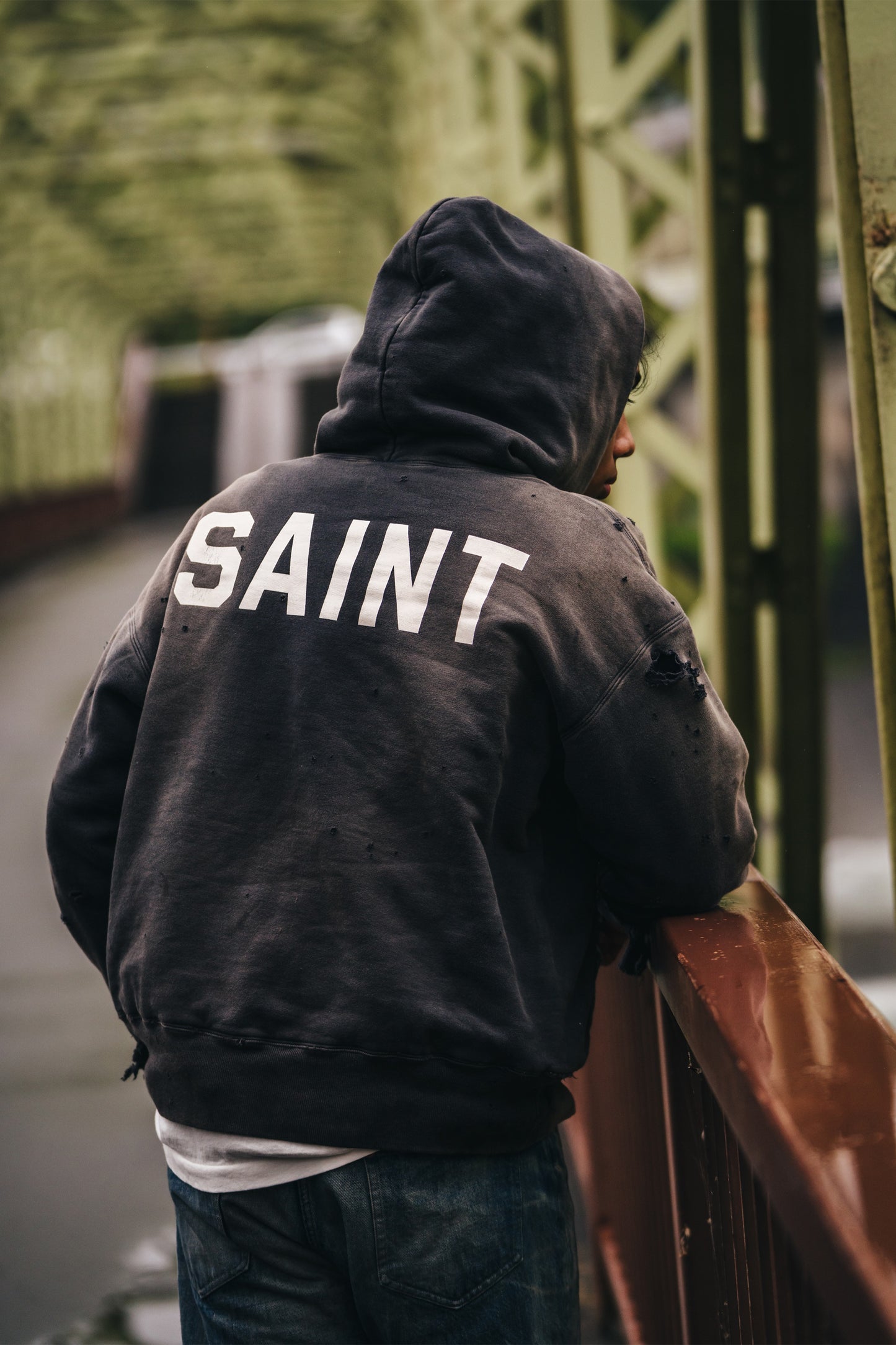 BB_DBL FACE HOODIE/SAINT