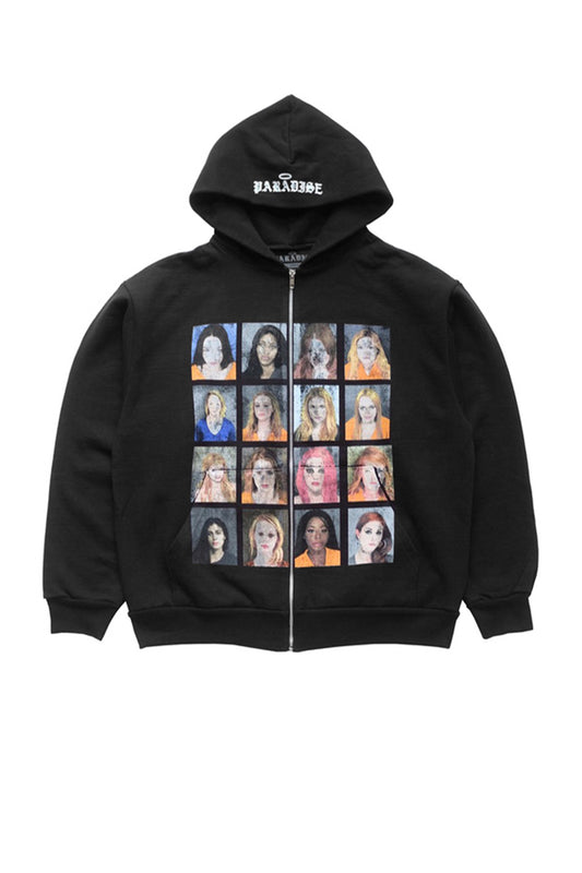 BAD GIRLS ZIP HOOD