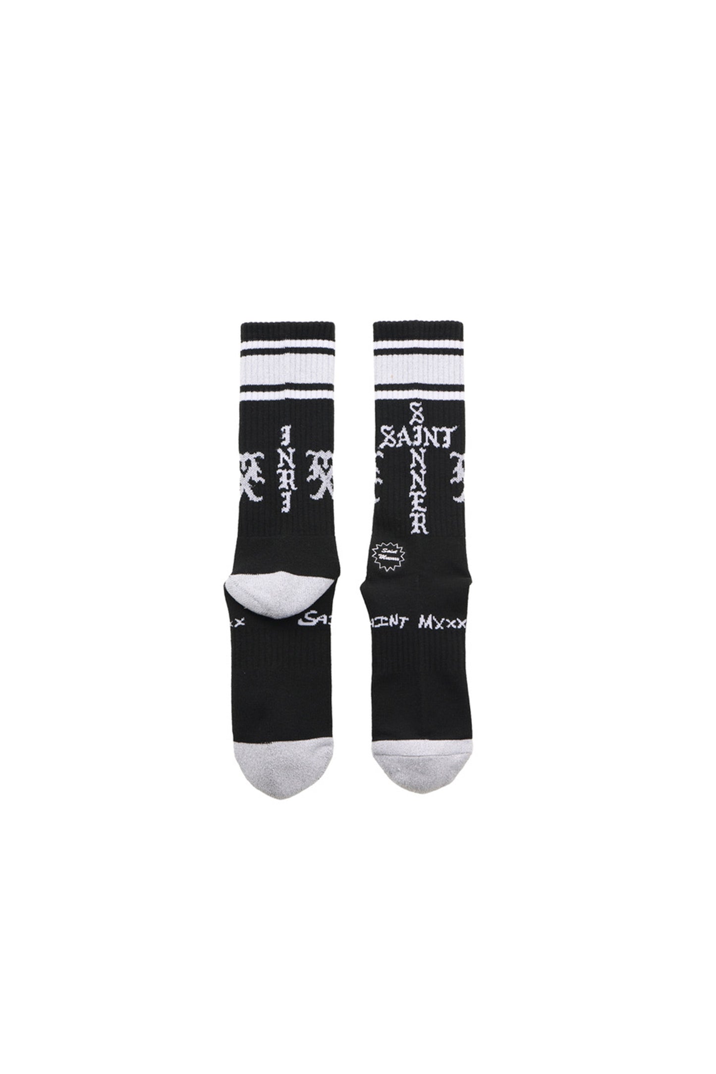 SOCKS/SINNER/BLACK+GRAY