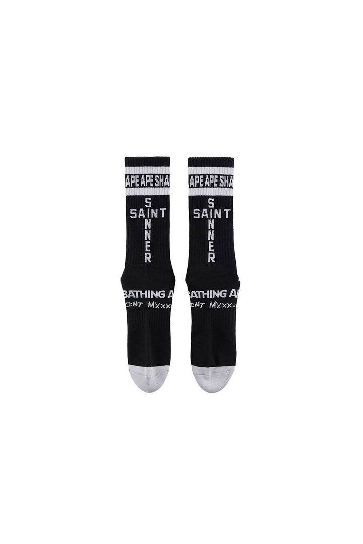 AP_SOCKS/APE/ BLACK