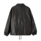 LEATHER COACH JACKET
