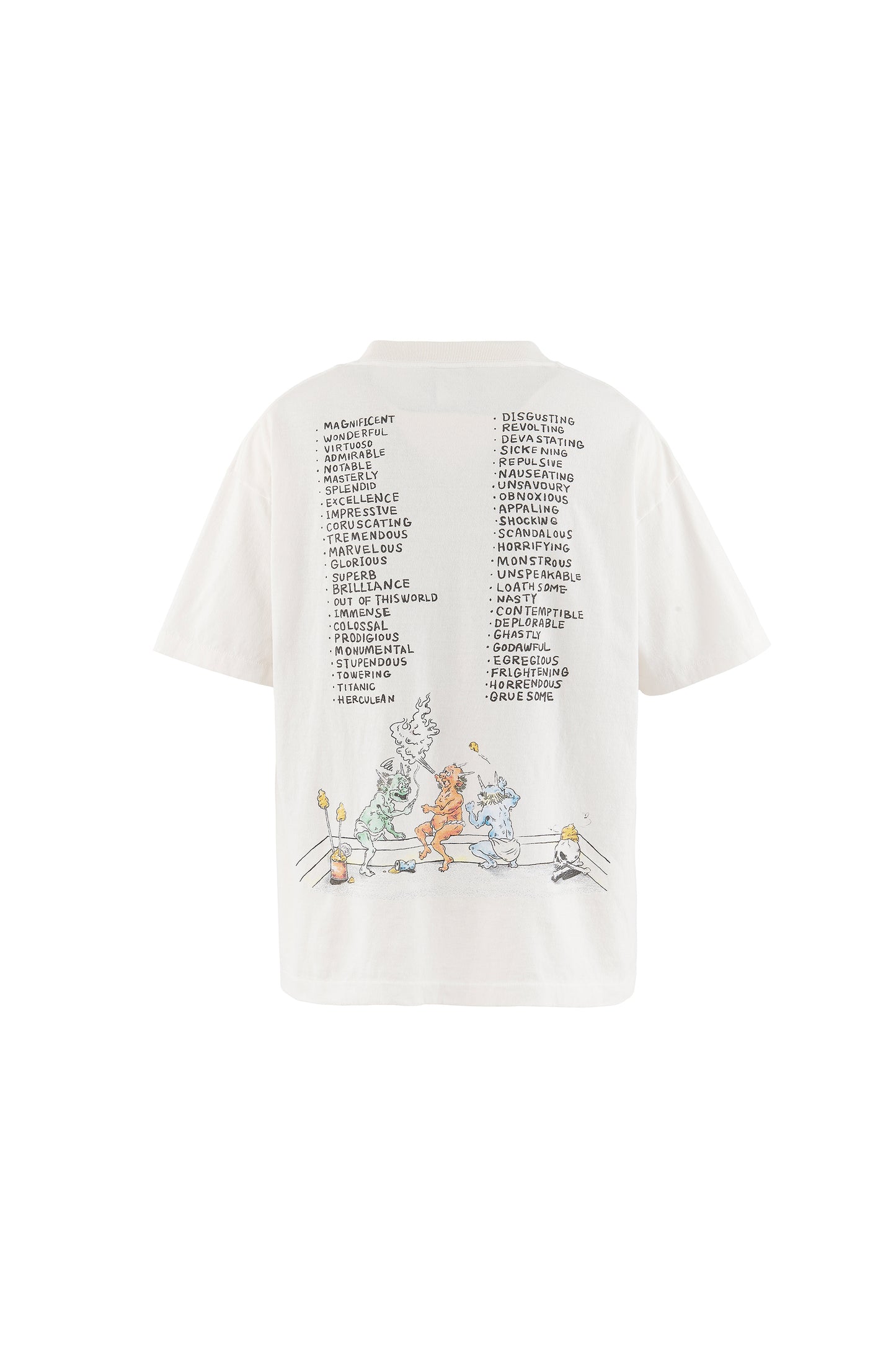 SS T-SHIRT/SAINT WET/WHITE